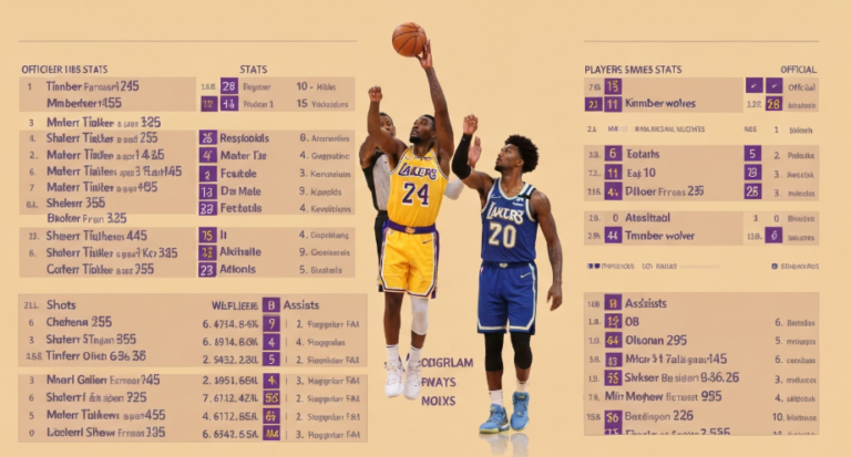 Lakers vs Timberwolves match player stats